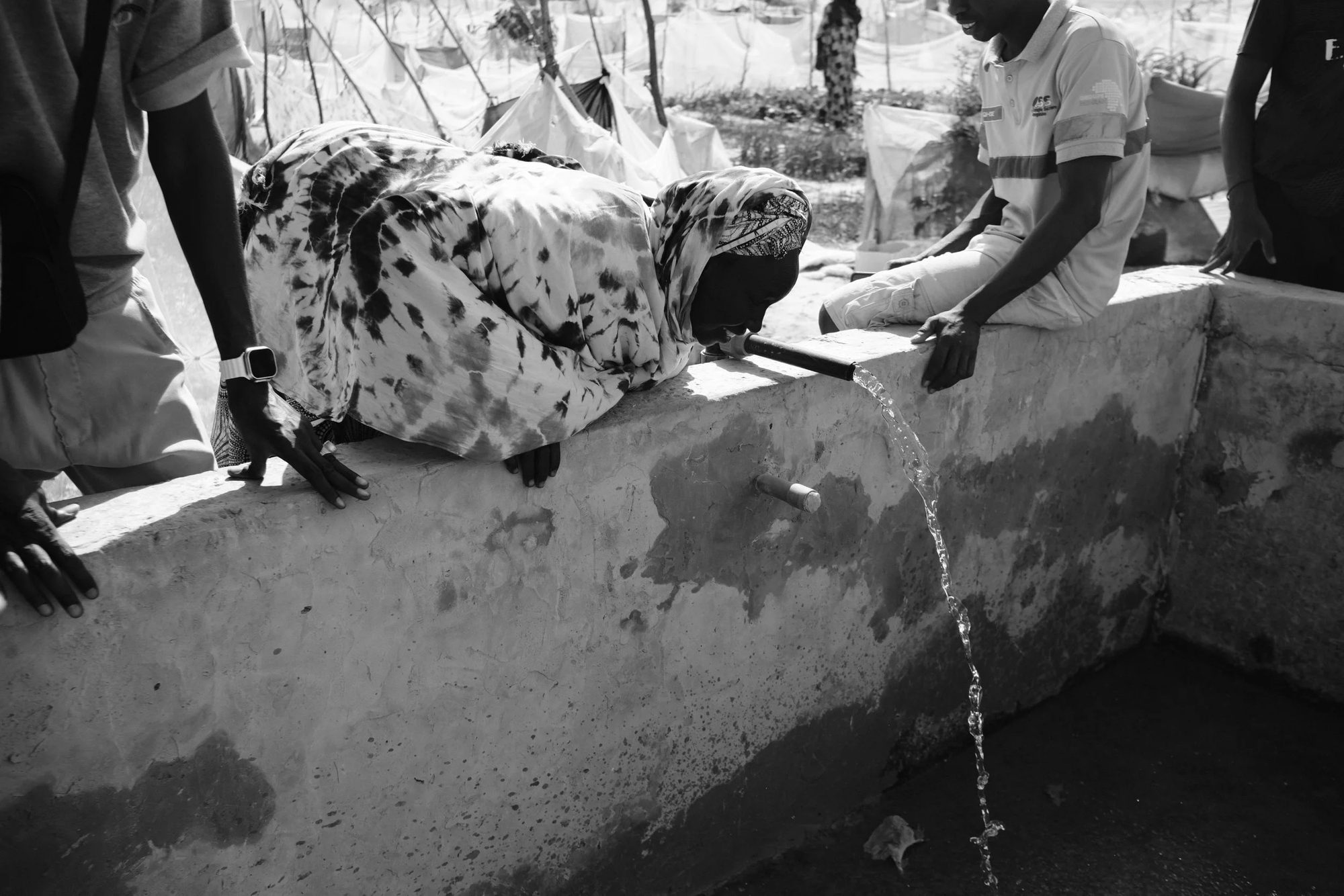 Solar-powered water well