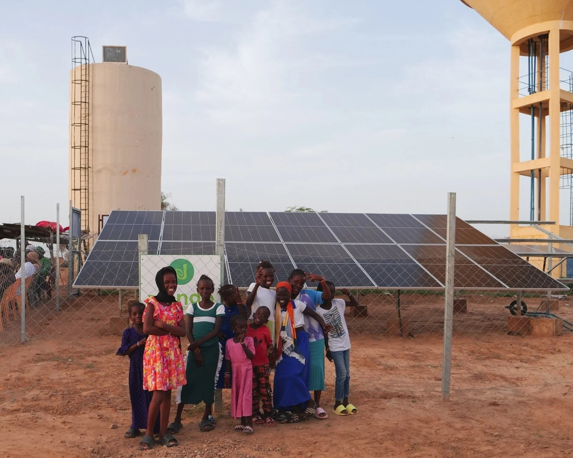 Solar-Powered Water System for Guede Commune